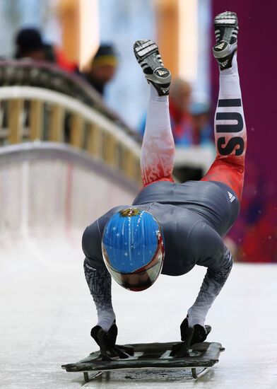 2014 Winter Olympics. Skeleton. Women. Training