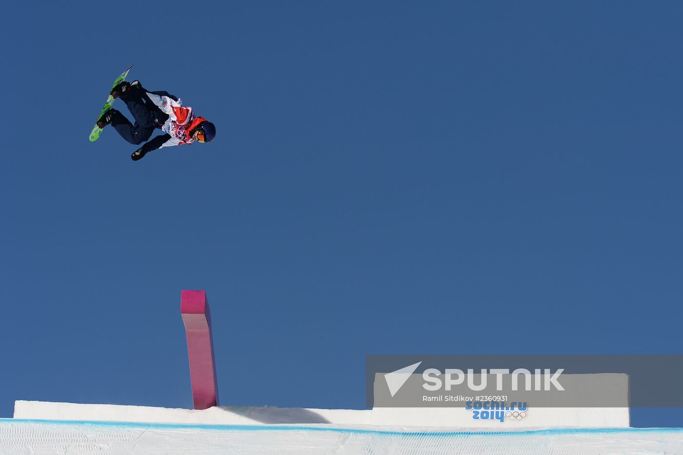 2014 Winter Olympics. Snowboarding. Men. Slopestyle. Finals