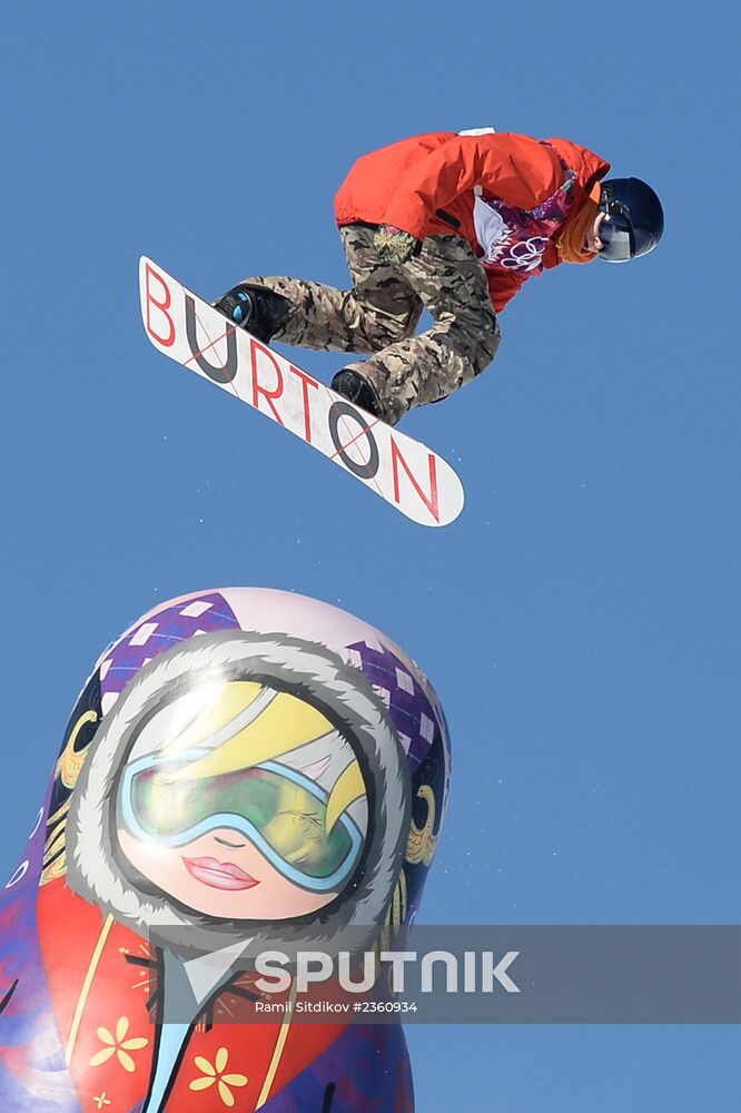 2014 Winter Olympics. Snowboarding. Men. Slopestyle. Finals