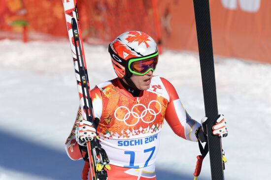 2014 Winter Olympics. Alpine skiing. Training sessions