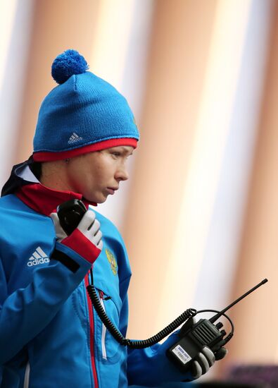 Winter Olympics 2014. Skeleton. Women. Training sessions