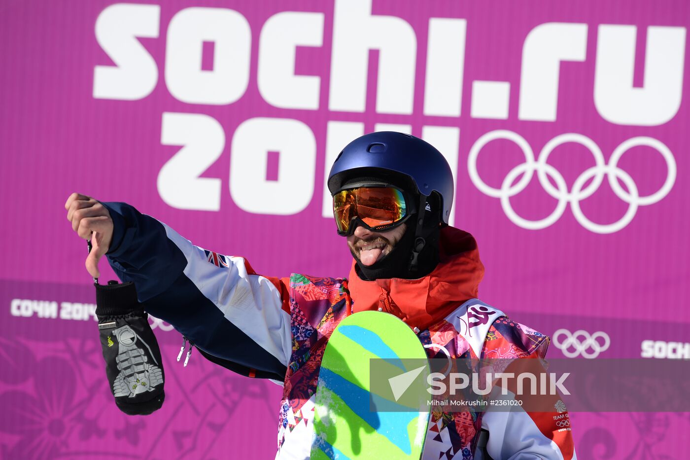 2014 Winter Olympics. Snowboarding. Men. Slopestyle. Finals