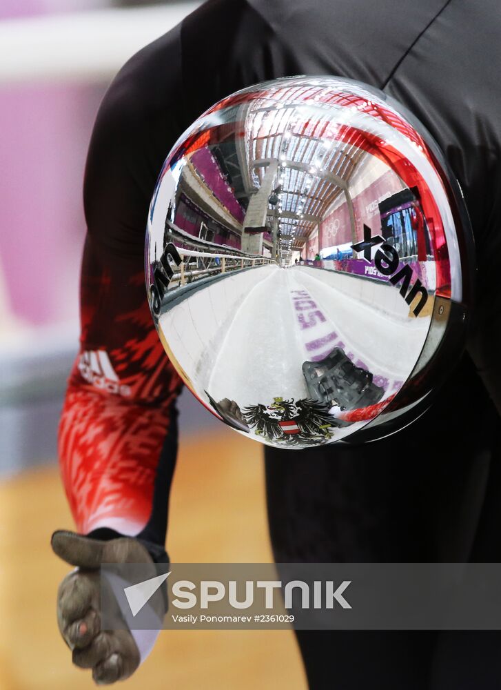 Winter Olympics 2014. Skeleton. Women. Training sessions