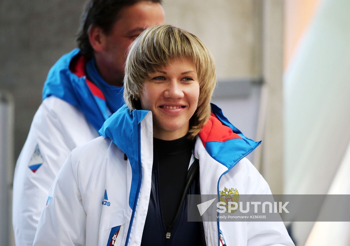 Winter Olympics 2014. Skeleton. Women. Training sessions