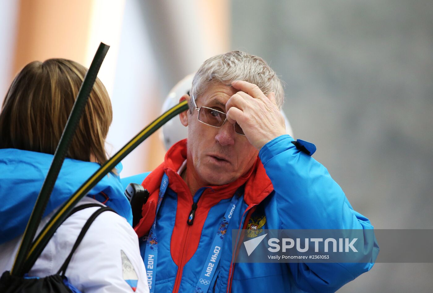 Winter Olympics 2014. Skeleton. Women. Training sessions