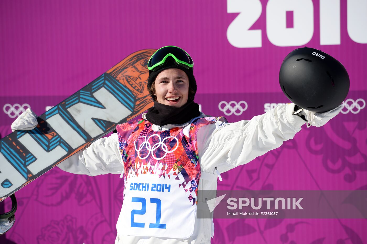 2014 Winter Olympics. Snowboarding. Men. Slopestyle. Finals