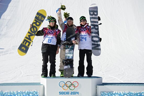 2014 Winter Olympics. Snowboarding. Men. Slopestyle. Final