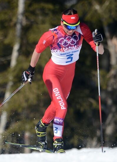 2014 Winter Olympics. Cross country skiing. Women. Skiathlon