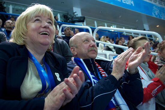 2014 Winter Olympics. Figure skating. Teams. Men. Short program
