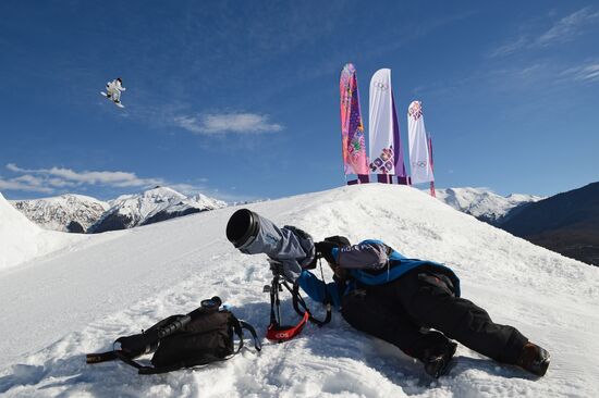 2014 Winter Olympics. Snowboarding. Men. Slopestyle. Finals