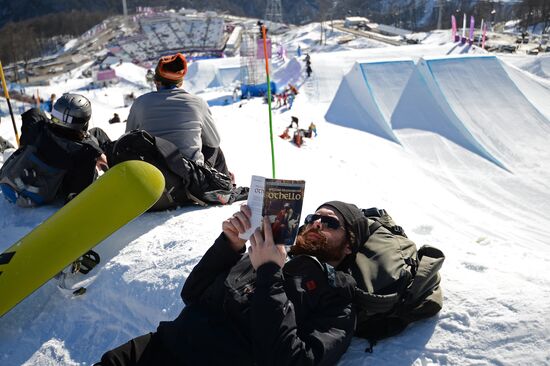 2014 Winter Olympics. Snowboarding. Men. Slopestyle. Finals