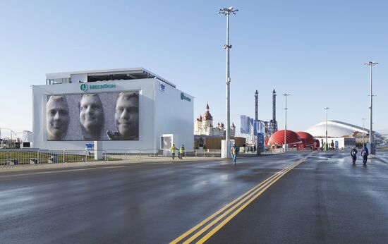 Sochi before XXII Olympic Winter Games opening