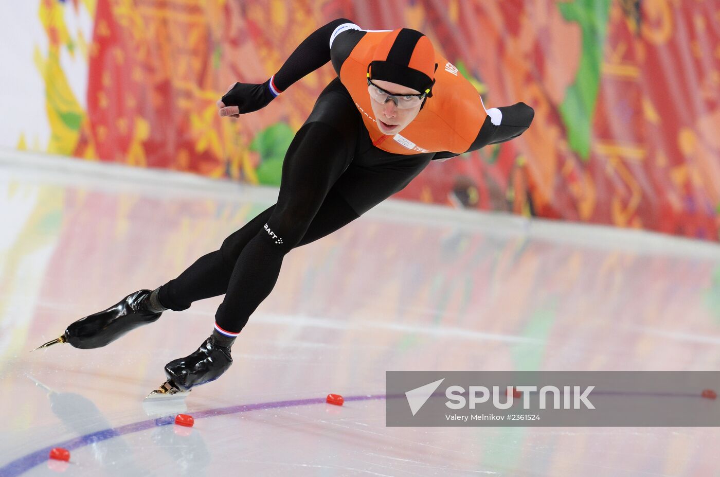 2014 Winter Olympics. Speed skating. Men. 5000m