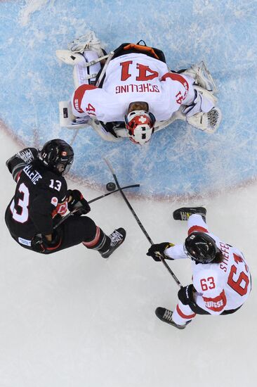 2014 Winter Olympics. Ice hockey. Women. Canada vs. Switzerland