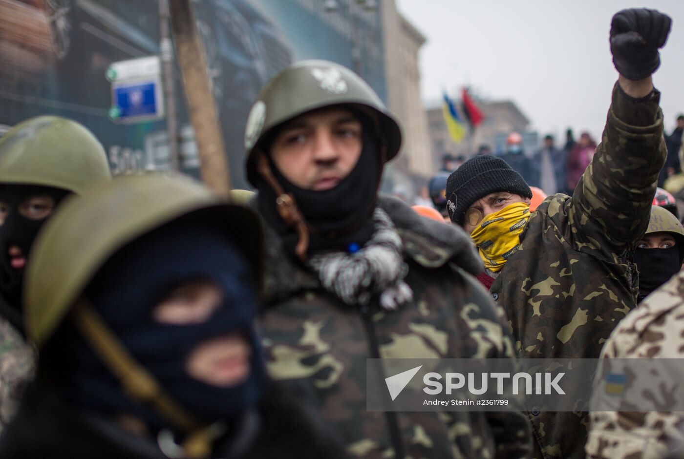 Mass protests in Kiev: Update