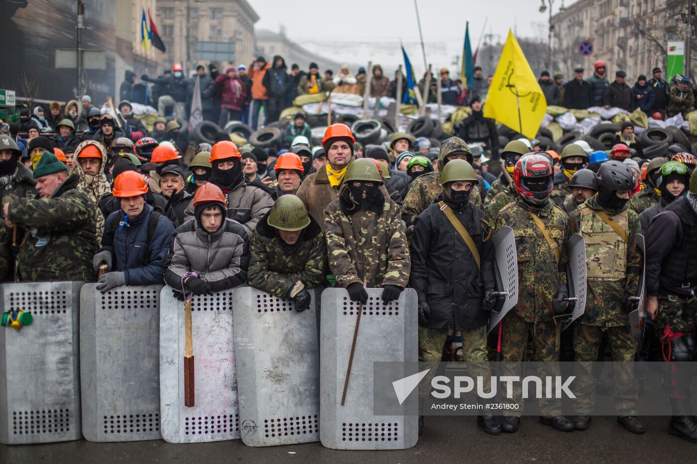 Mass protests in Kiev: Update