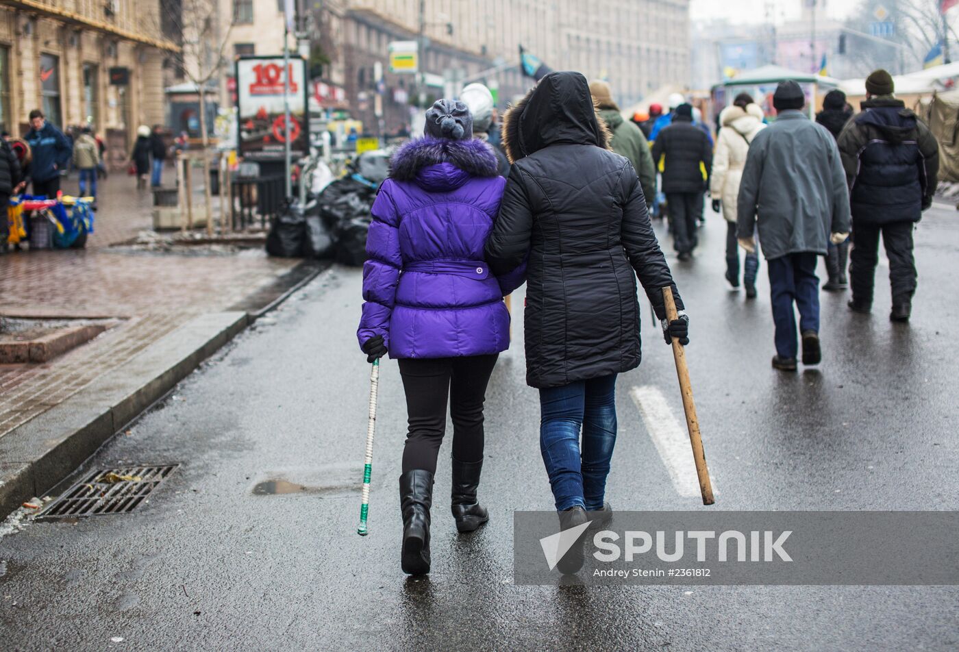 Mass protests in Kiev: Update