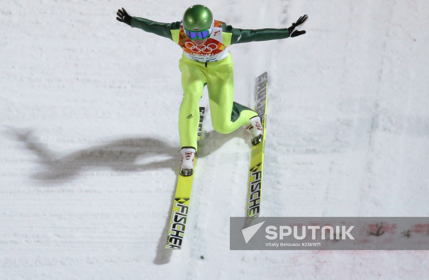 2014 Winter Olympics. Ski jumping. Men. Normal hill. Qualification