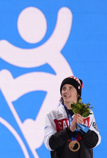 2014 Winter Olympics. Medal ceremony. Day One