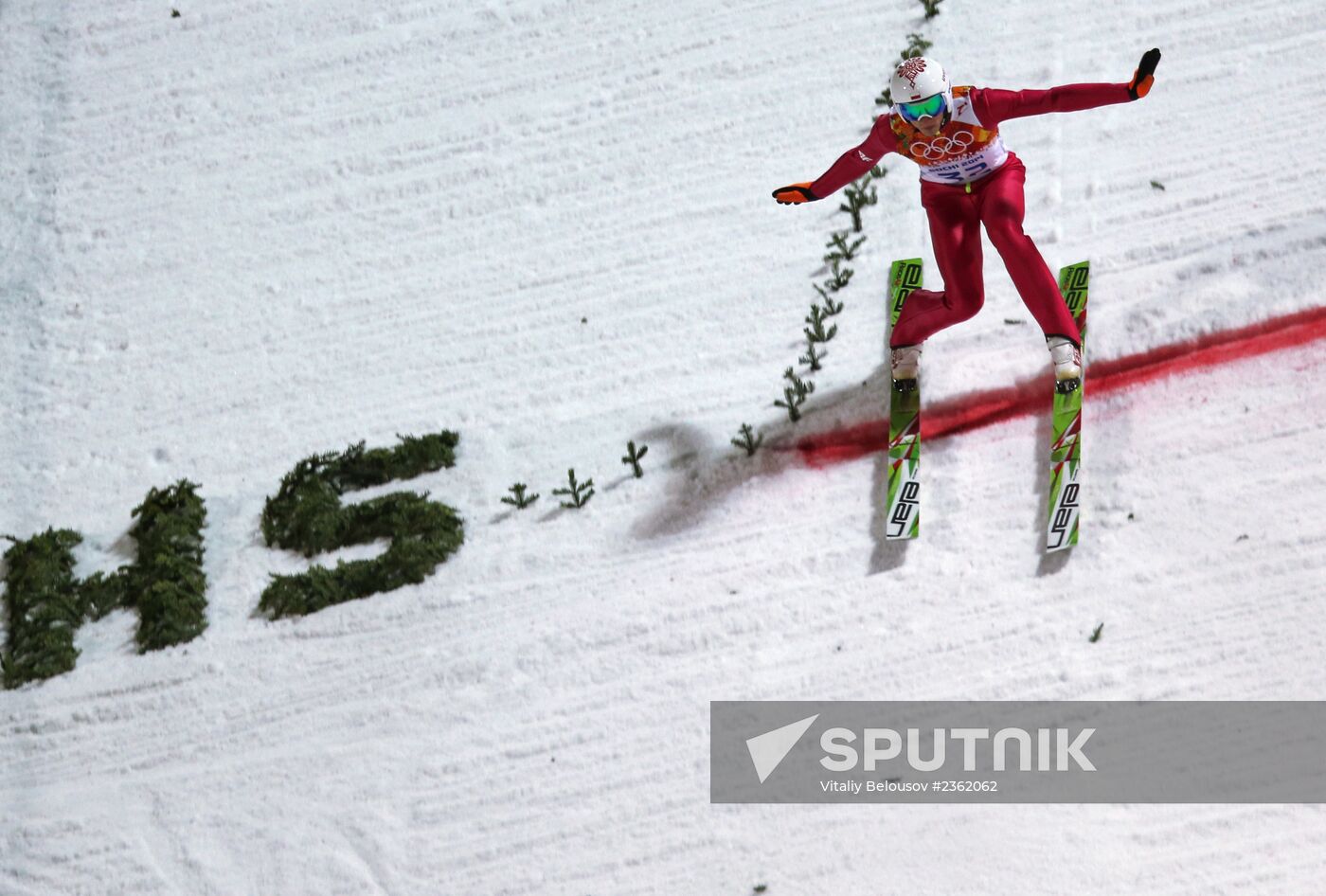 2014 Winter Olympics. Ski jumping. Men. Normal hill. Qualification