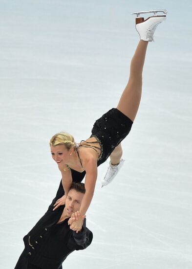 2014 Winter Olympics. Figure skating. Teams. Pairs. Free skating
