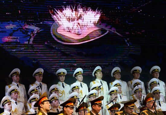 Performance of Alexandrov ensemble at Winter Arts Festival in Sochi