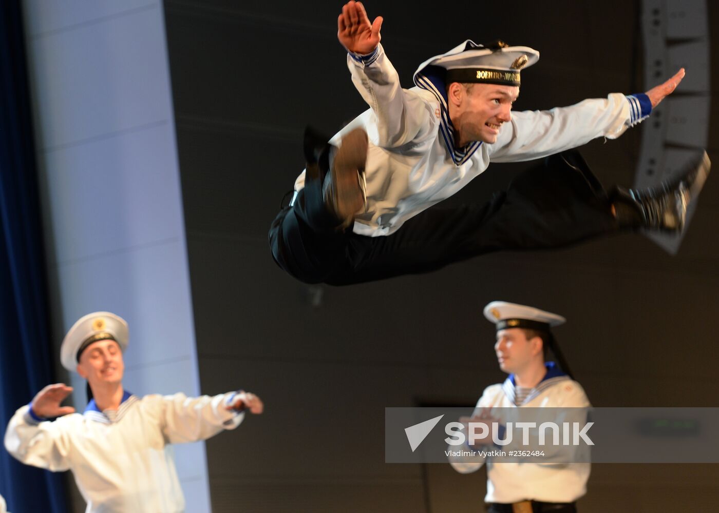 Performance of Alexandrov ensemble at Winter Arts Festival in Sochi