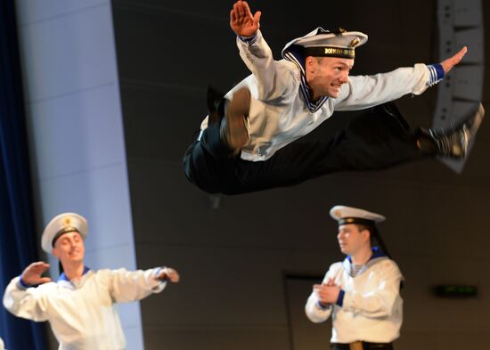 Performance of Alexandrov ensemble at Winter Arts Festival in Sochi