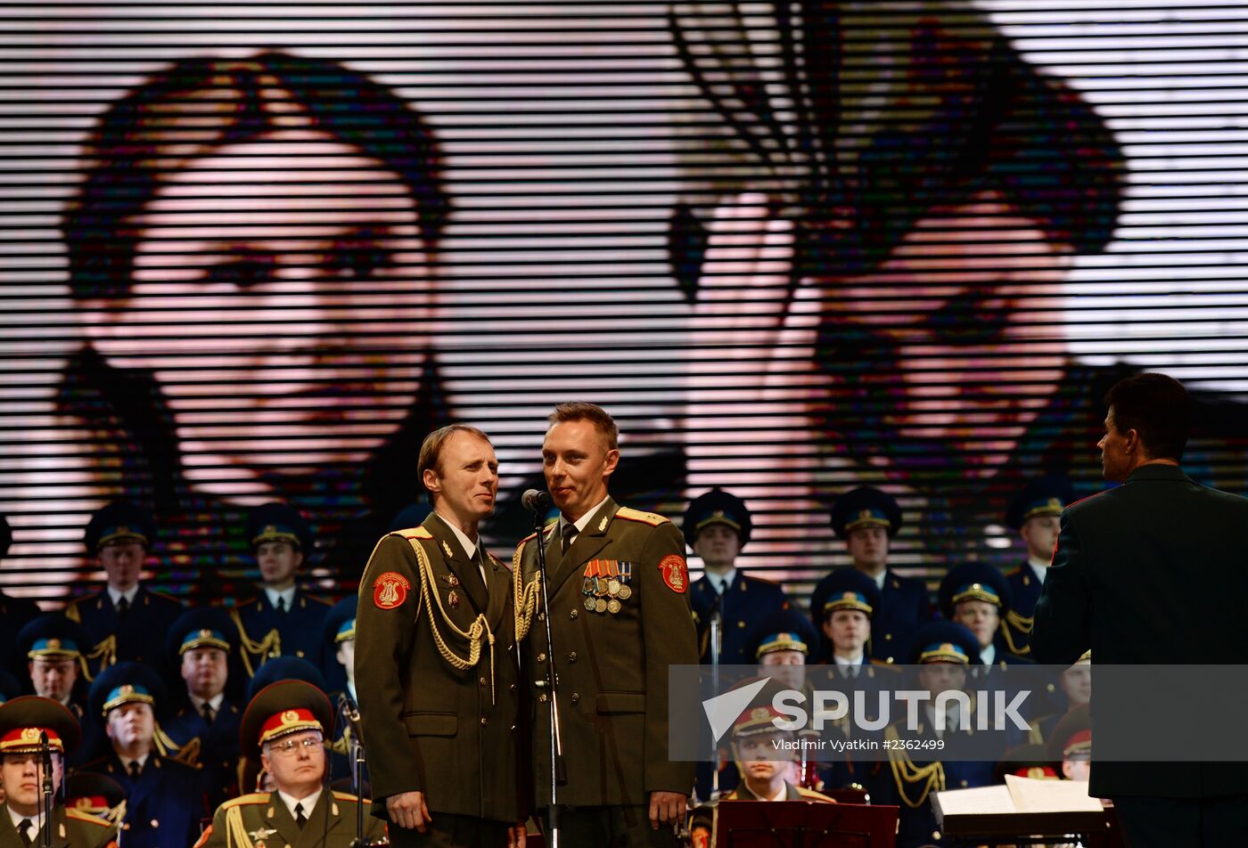 Performance of Alexandrov ensemble at Winter Arts Festival in Sochi