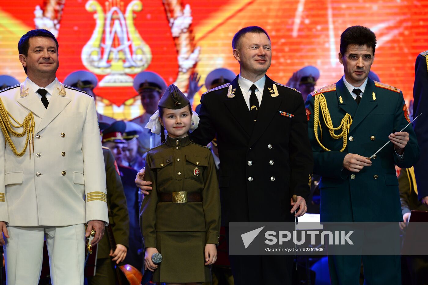 Performance of Alexandrov ensemble at Winter Arts Festival in Sochi