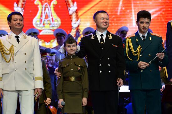 Performance of Alexandrov ensemble at Winter Arts Festival in Sochi