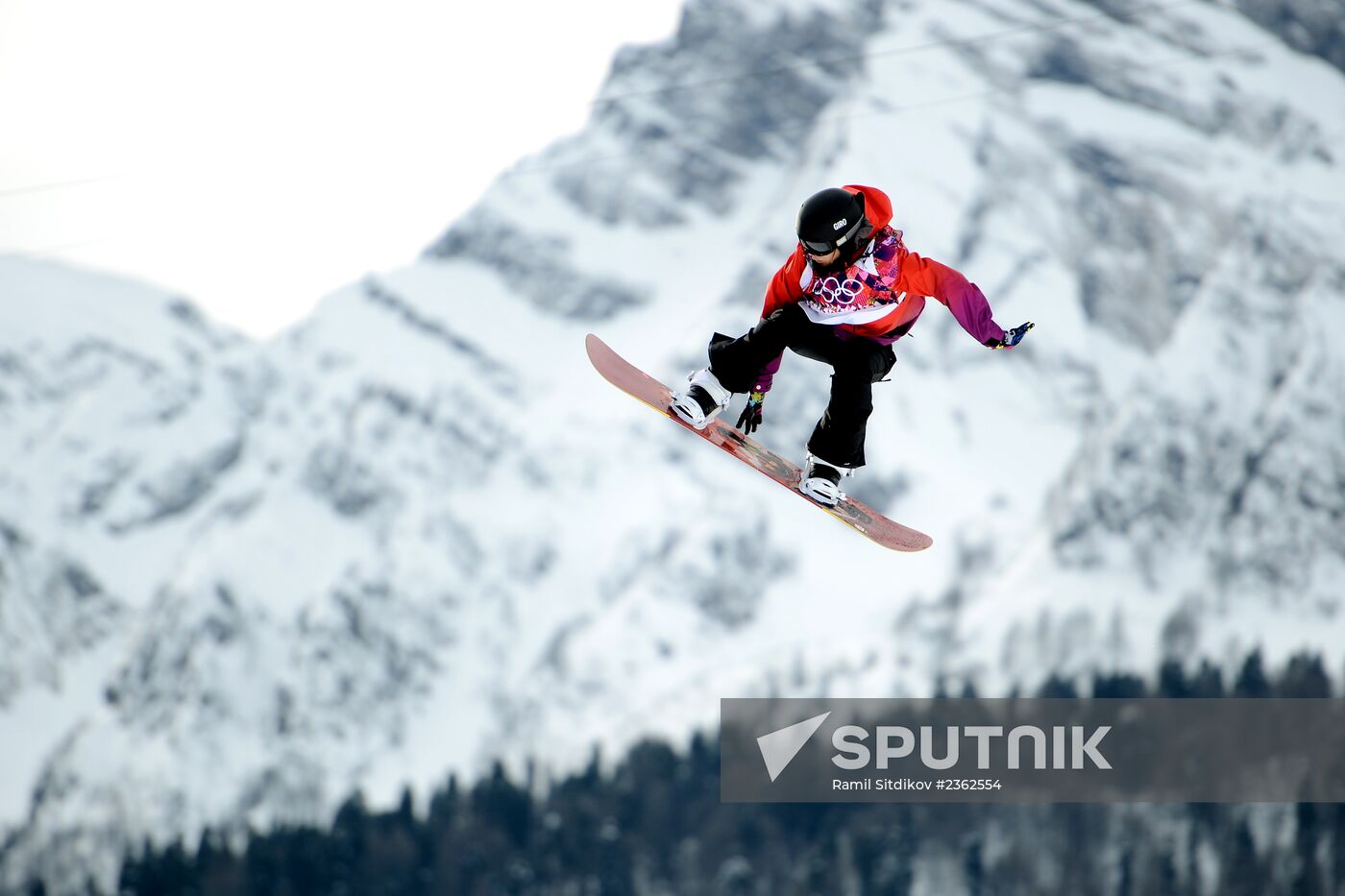2014 Winter Olympics. Snowboarding. Women. Slopestyle. Semifinals