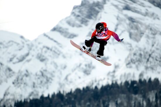 2014 Winter Olympics. Snowboarding. Women. Slopestyle. Semifinals