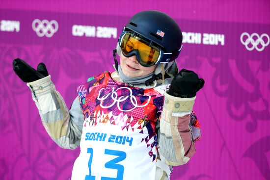 2014 Winter Olympics. Snowboarding. Women. Slopestyle