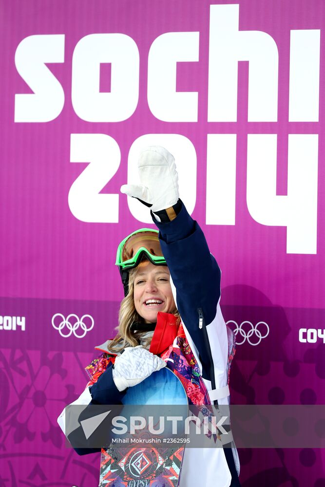 2014 Winter Olympics. Snowboarding. Women. Slopestyle