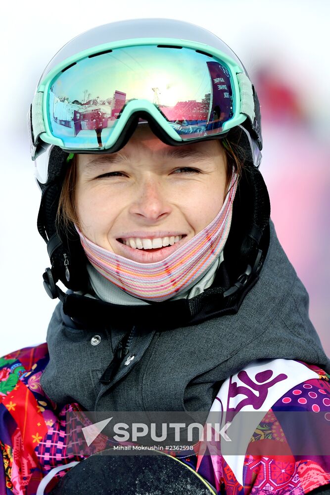 2014 Winter Olympics. Snowboarding. Women. Slopestyle