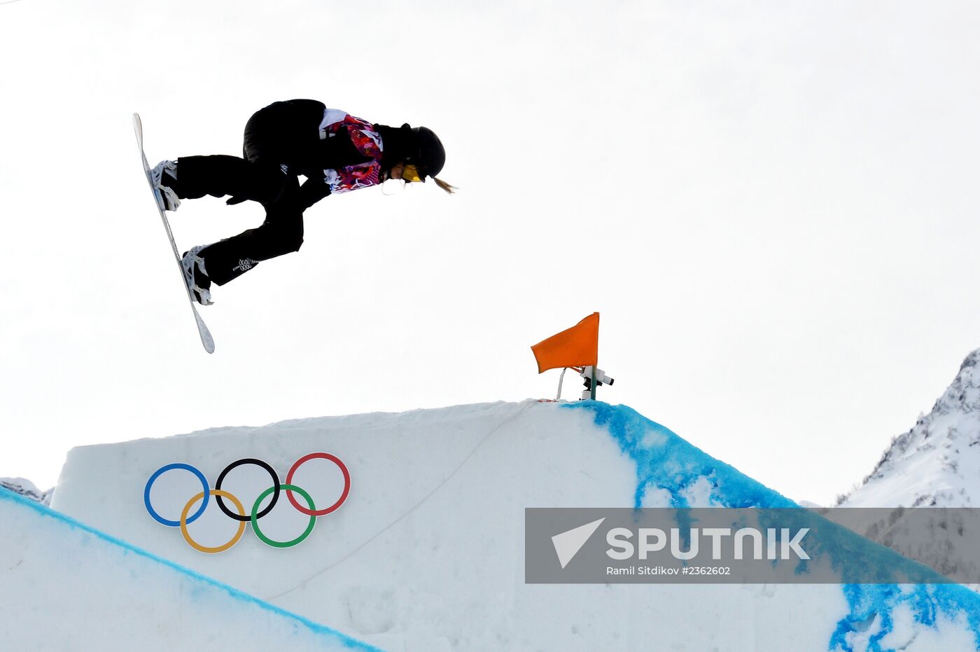 2014 Winter Olympics. Snowboarding. Women. Slopestyle
