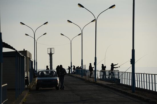 Winter day in Gagra