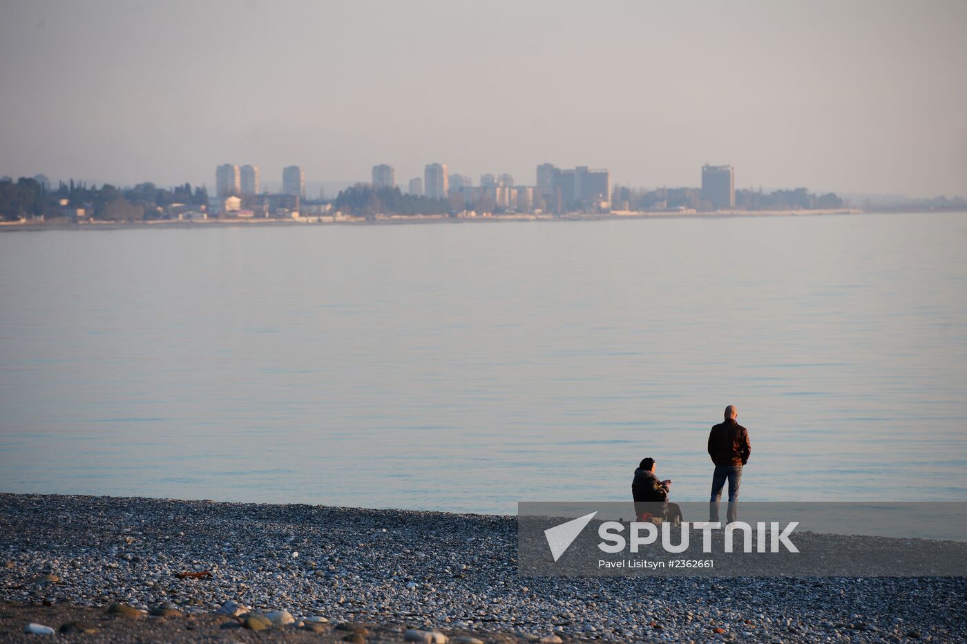 Winter day in Gagra