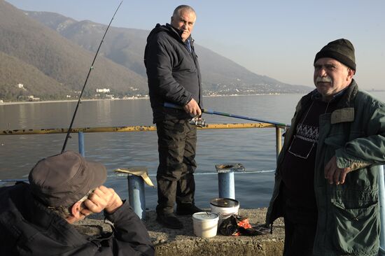Winter day in Gagra