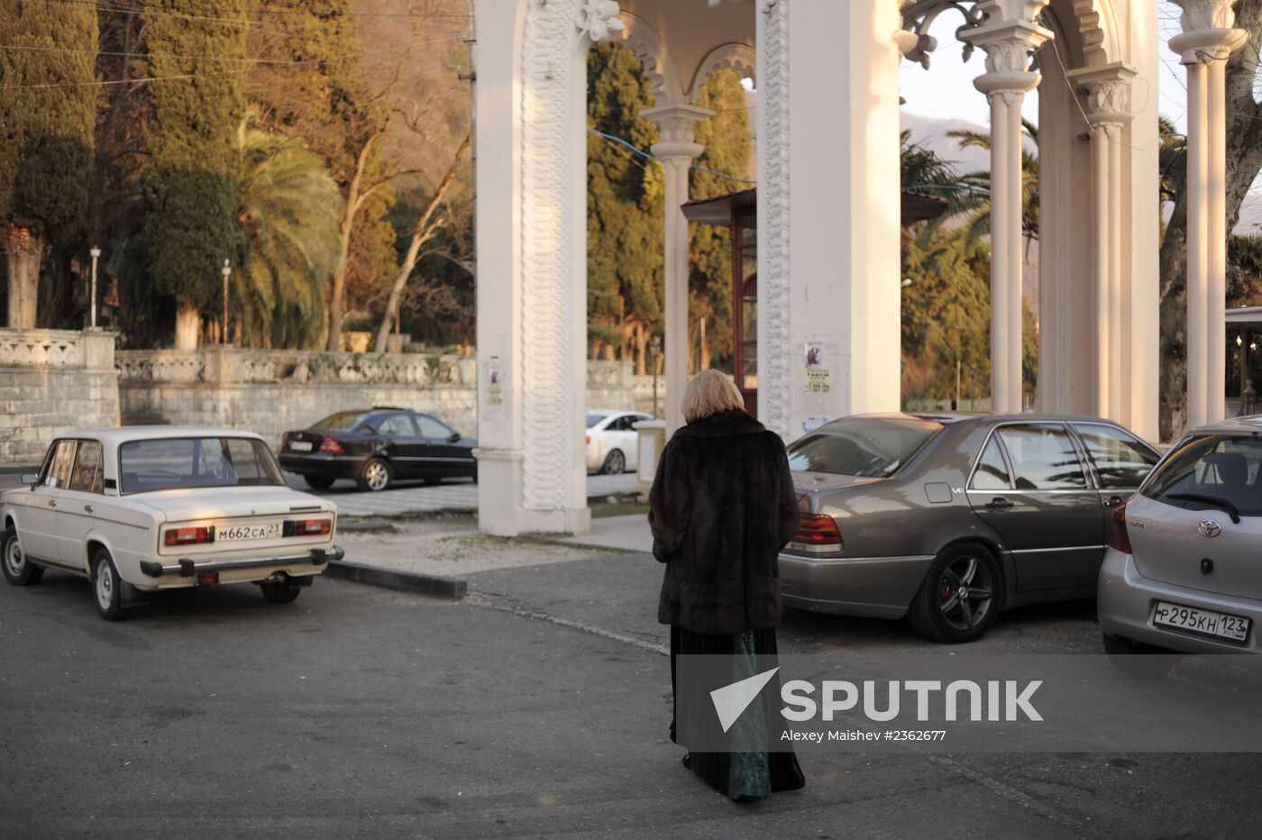 Winter day in Gagra