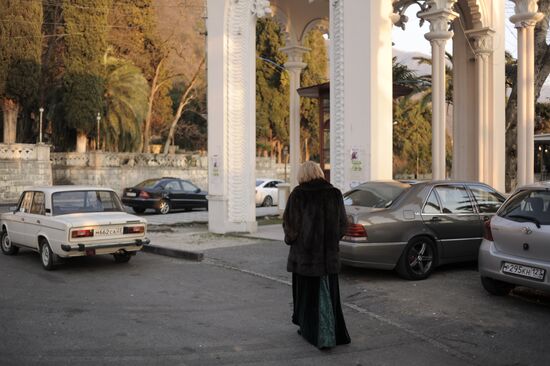 Winter day in Gagra