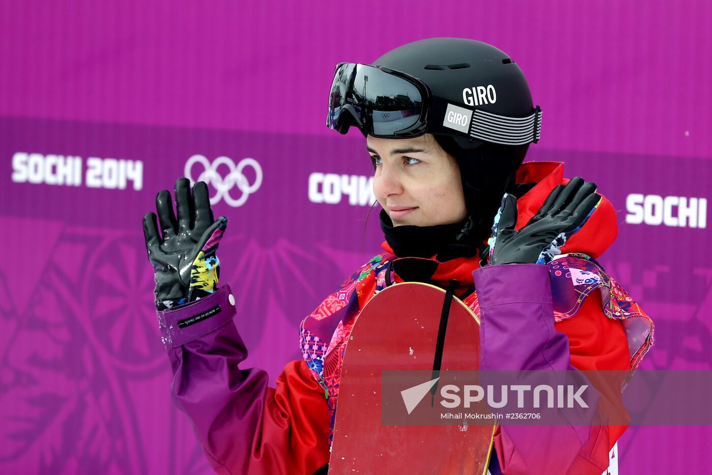 2014 Olympics. Snowboarding. Women. Slopestyle.