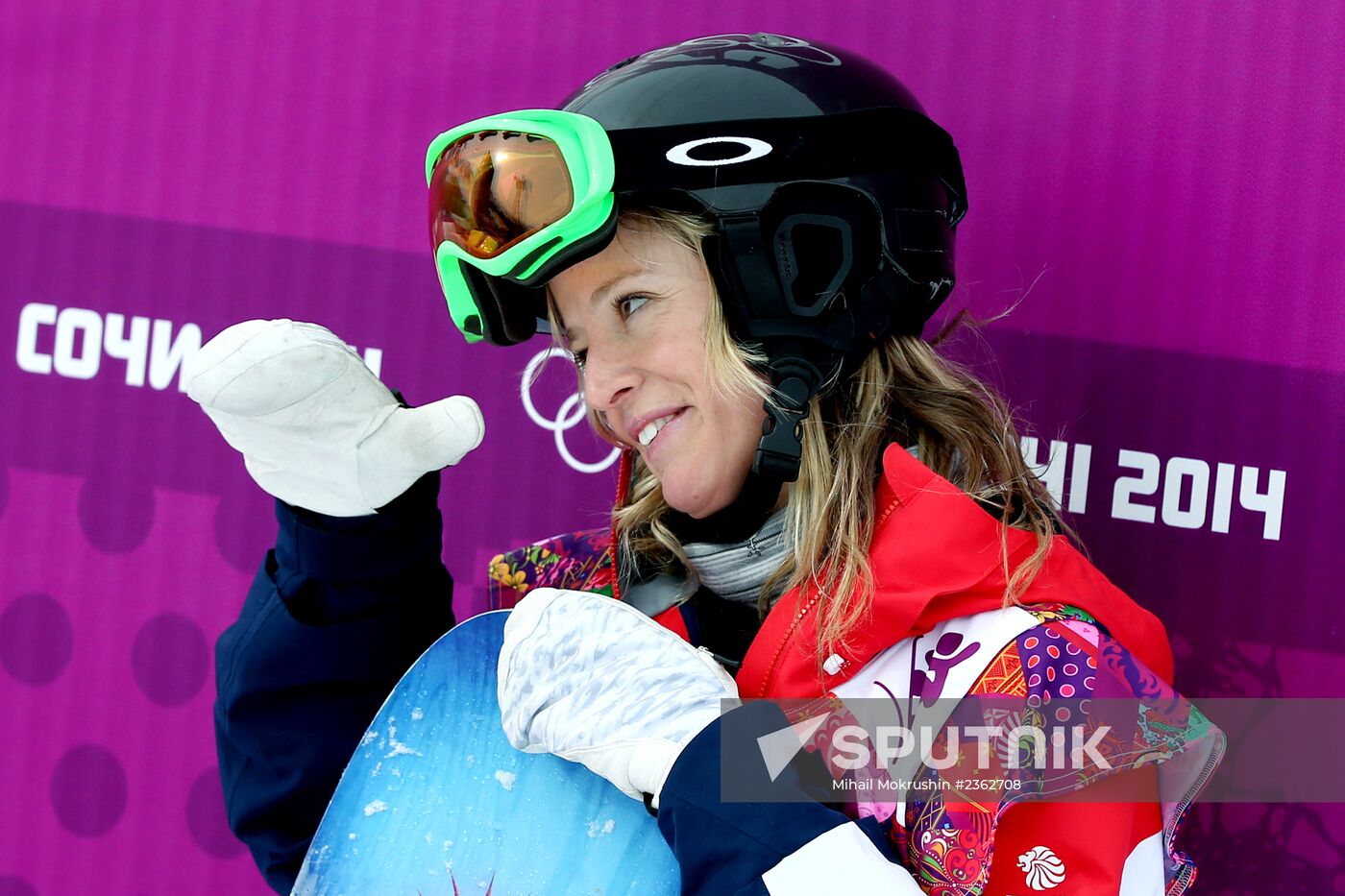 2014 Olympics. Snowboarding. Women. Slopestyle.