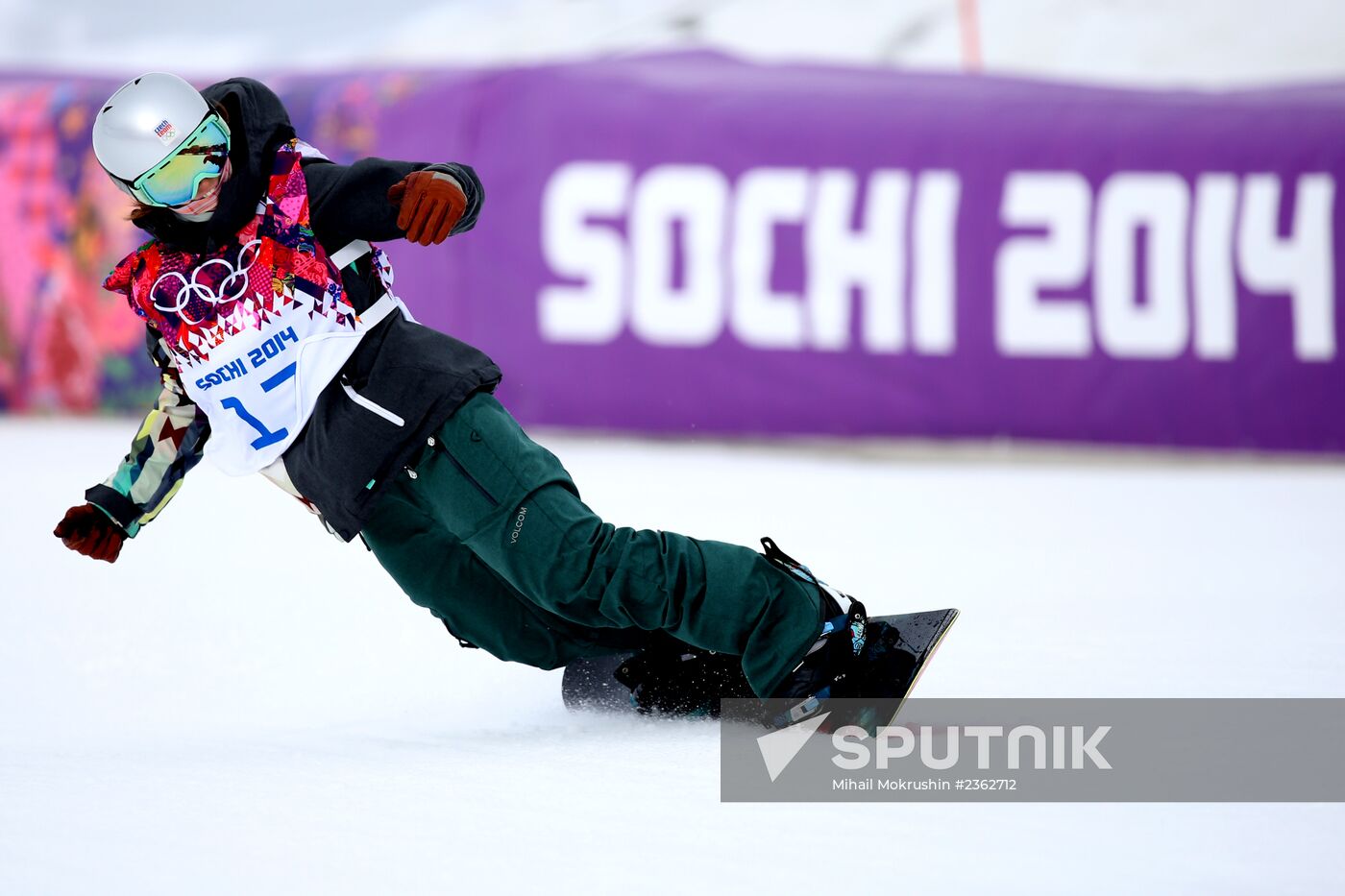 2014 Olympics. Snowboarding. Women. Slopestyle.
