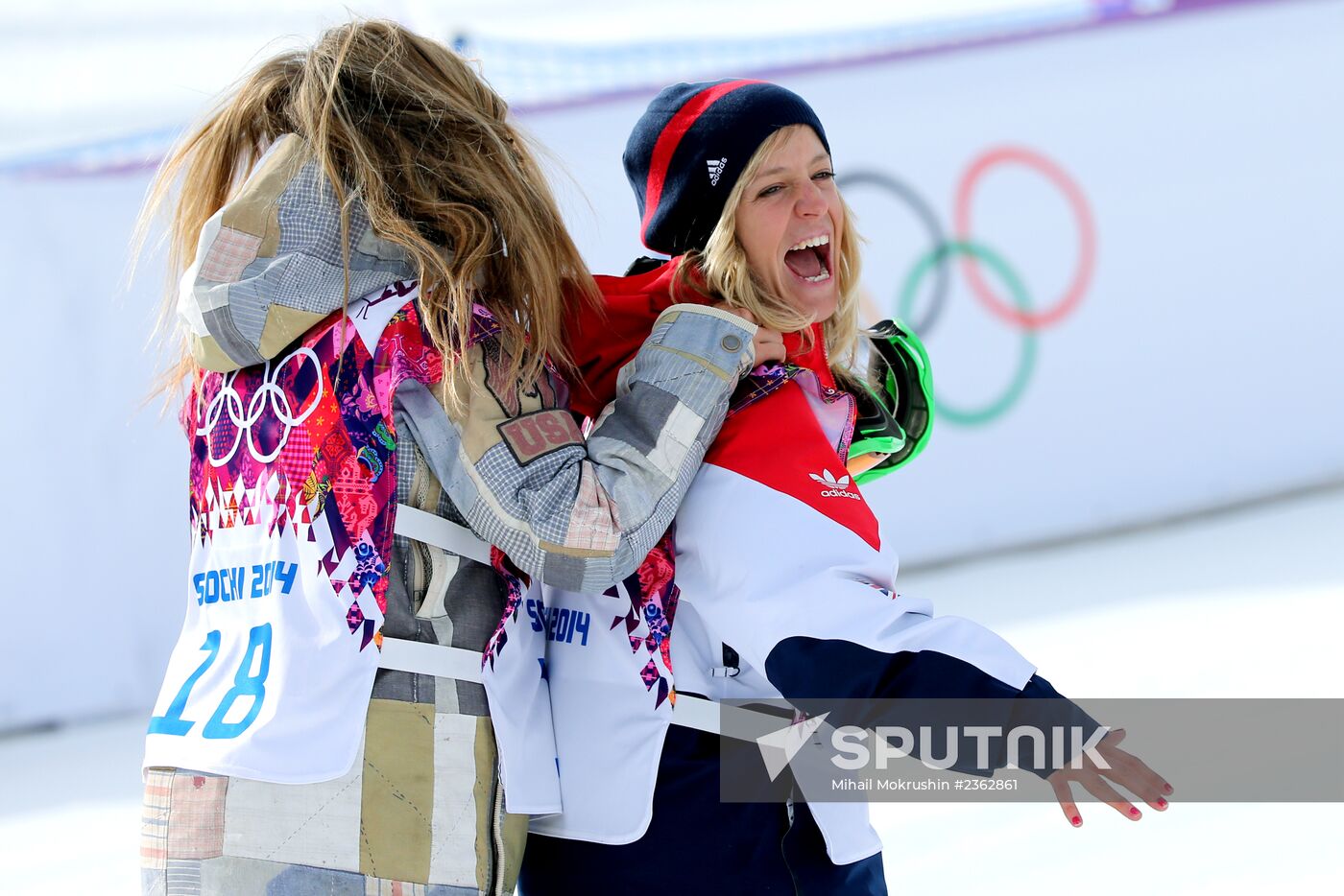 2014 Winter Olympics. Snowboarding. Women. Slopestyle.