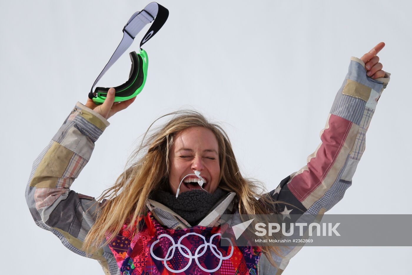 2014 Winter Olympics. Snowboarding. Women. Slopestyle.