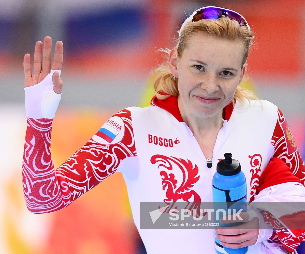 2014 Winter Olympics. Speed skating. Women. 3000m