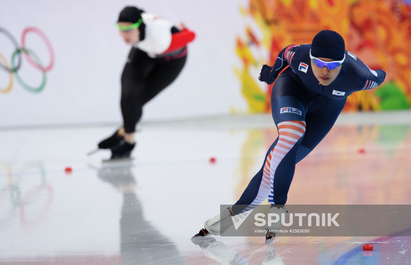 2014 Winter Olympics. Speed skating. Women. 3000m