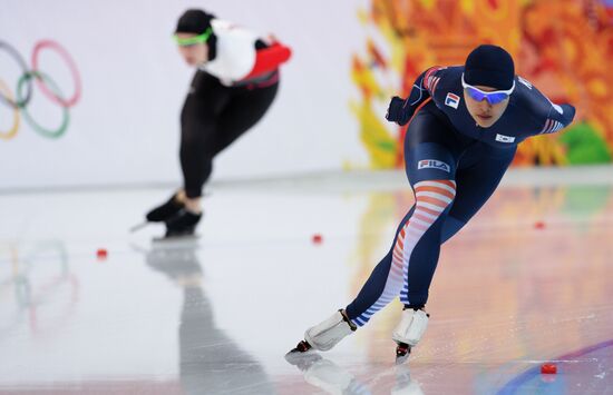 2014 Winter Olympics. Speed skating. Women. 3000m